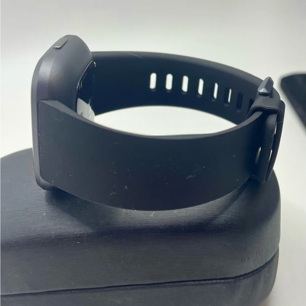 Fitbit Versa 2 Health and Fitness Smartwatch with Black Silicone Band. 8.5 inch